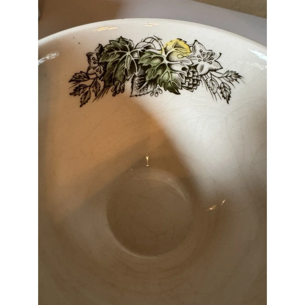 Vintage Set of 2 Johnson Bros Friendly Village Teacup Saucer Ice House England